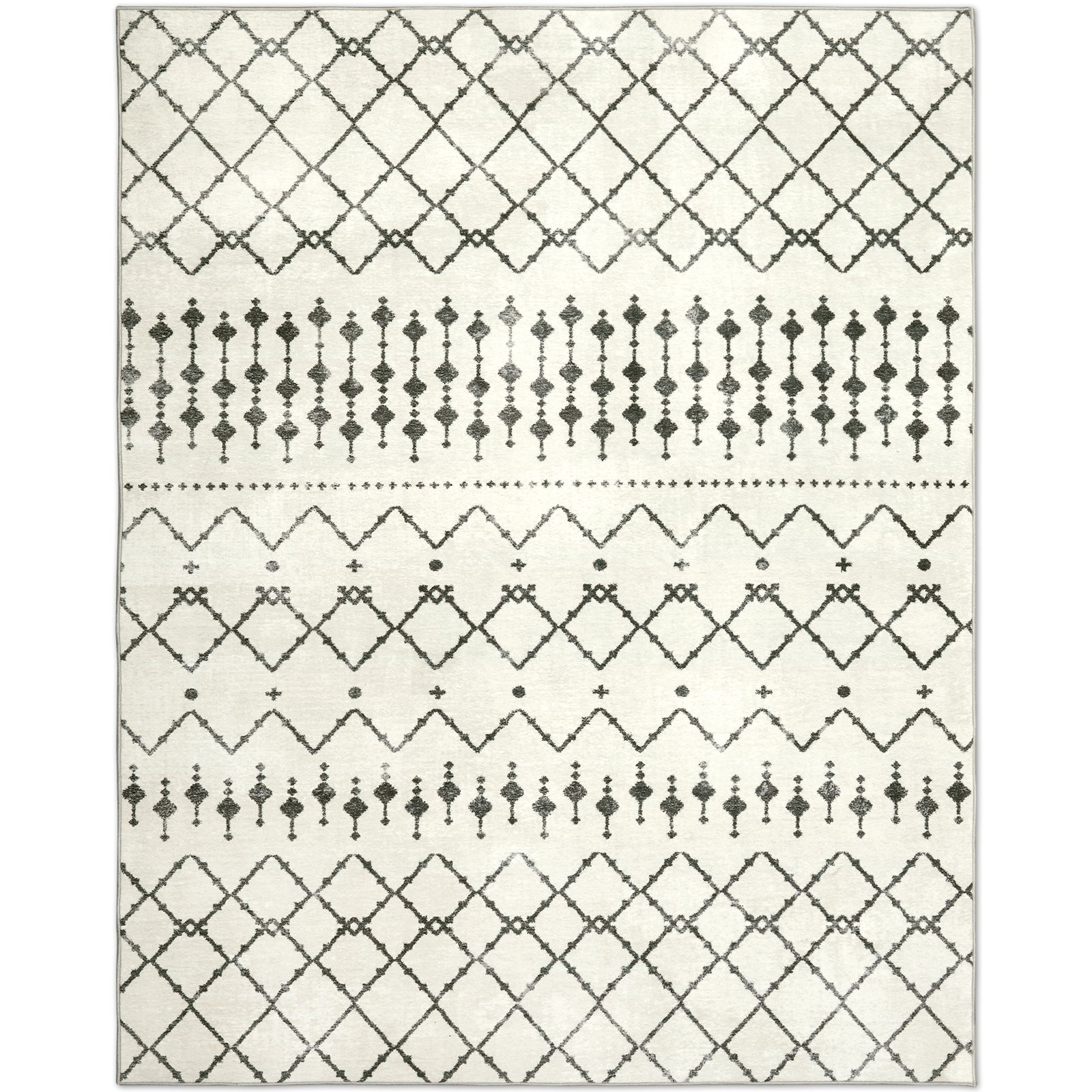 Moroccan Living Room Area Rug