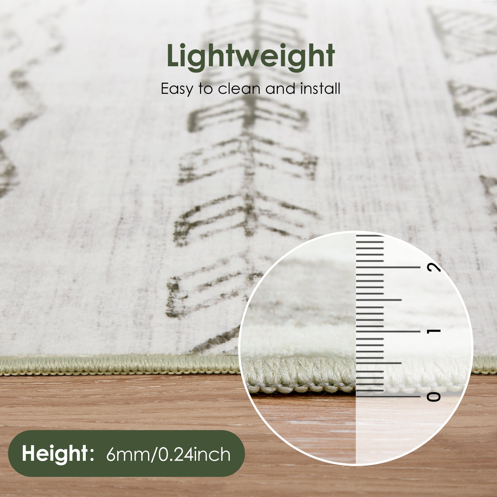 Tribal Living Room Area Rug