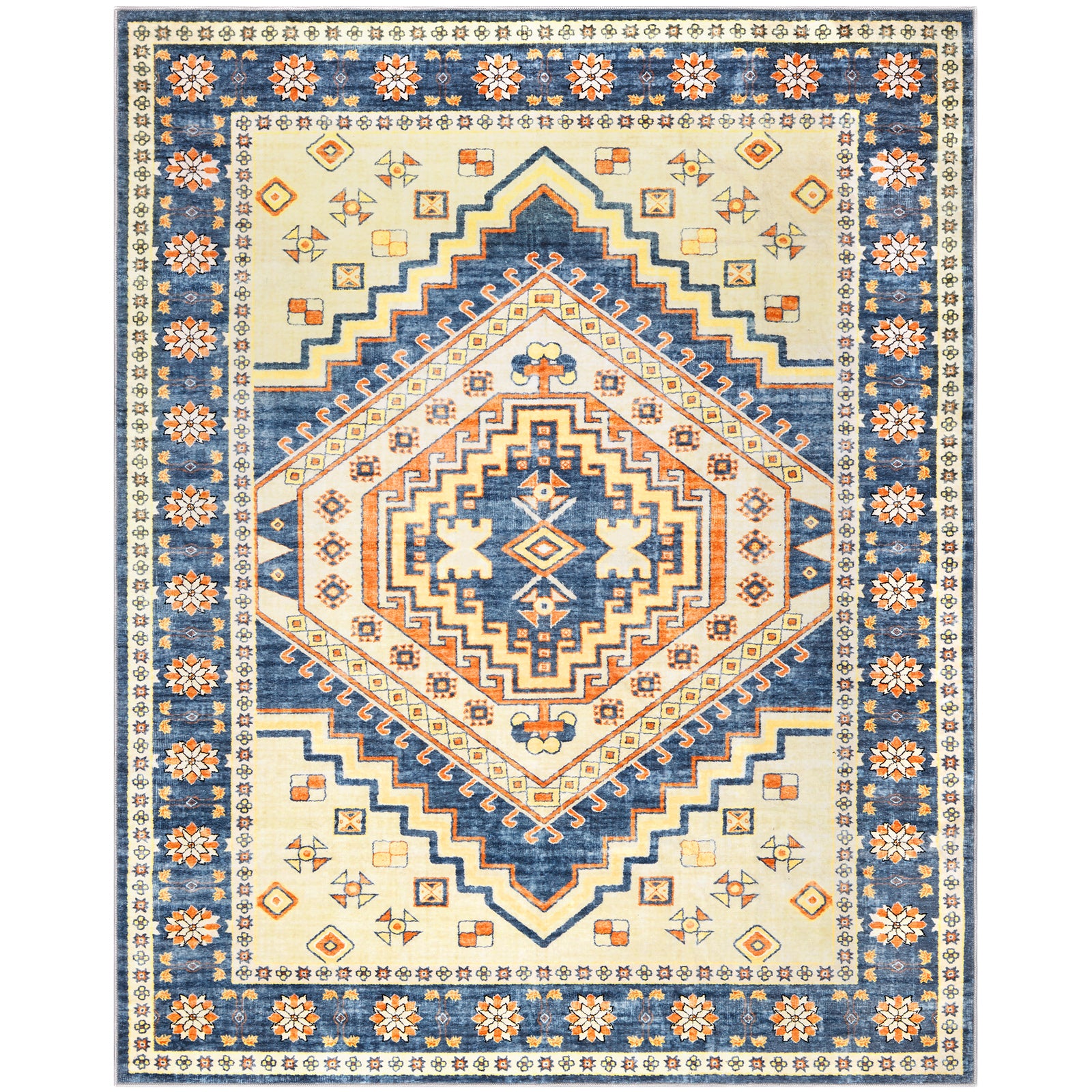 Tribal Living Room Area Rug