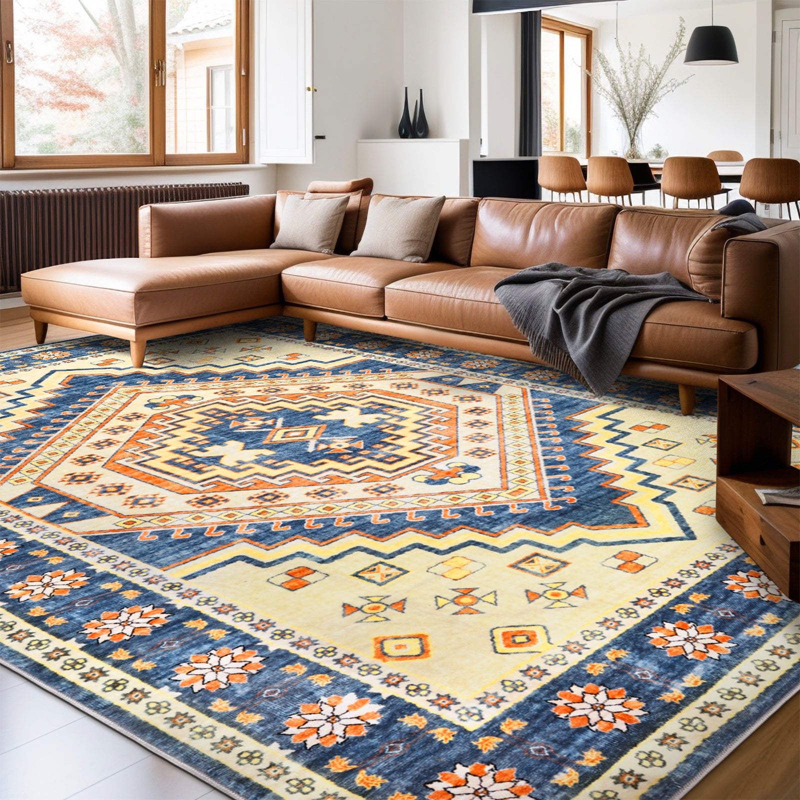 Tribal Living Room Area Rug