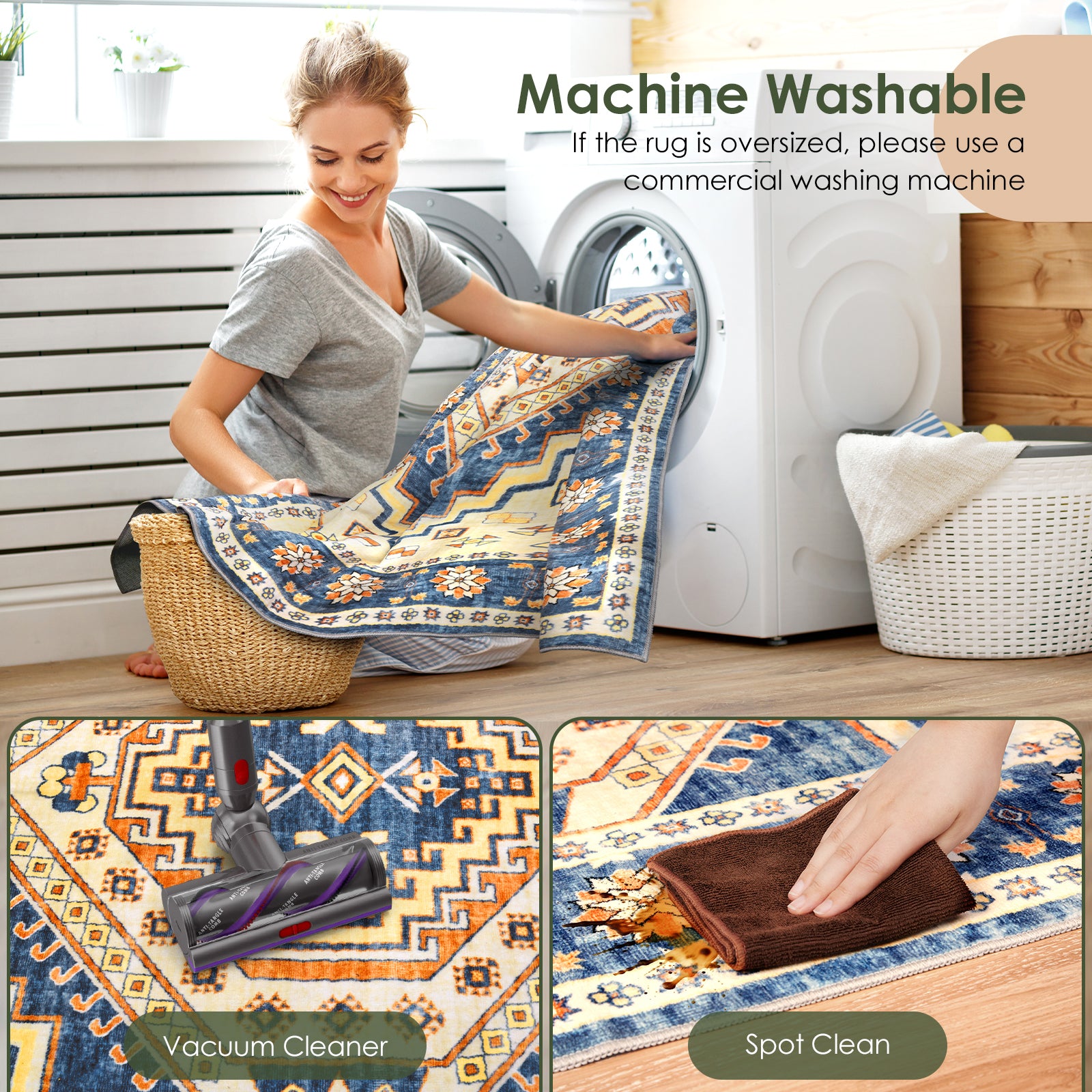 Tribal Living Room Area Rug