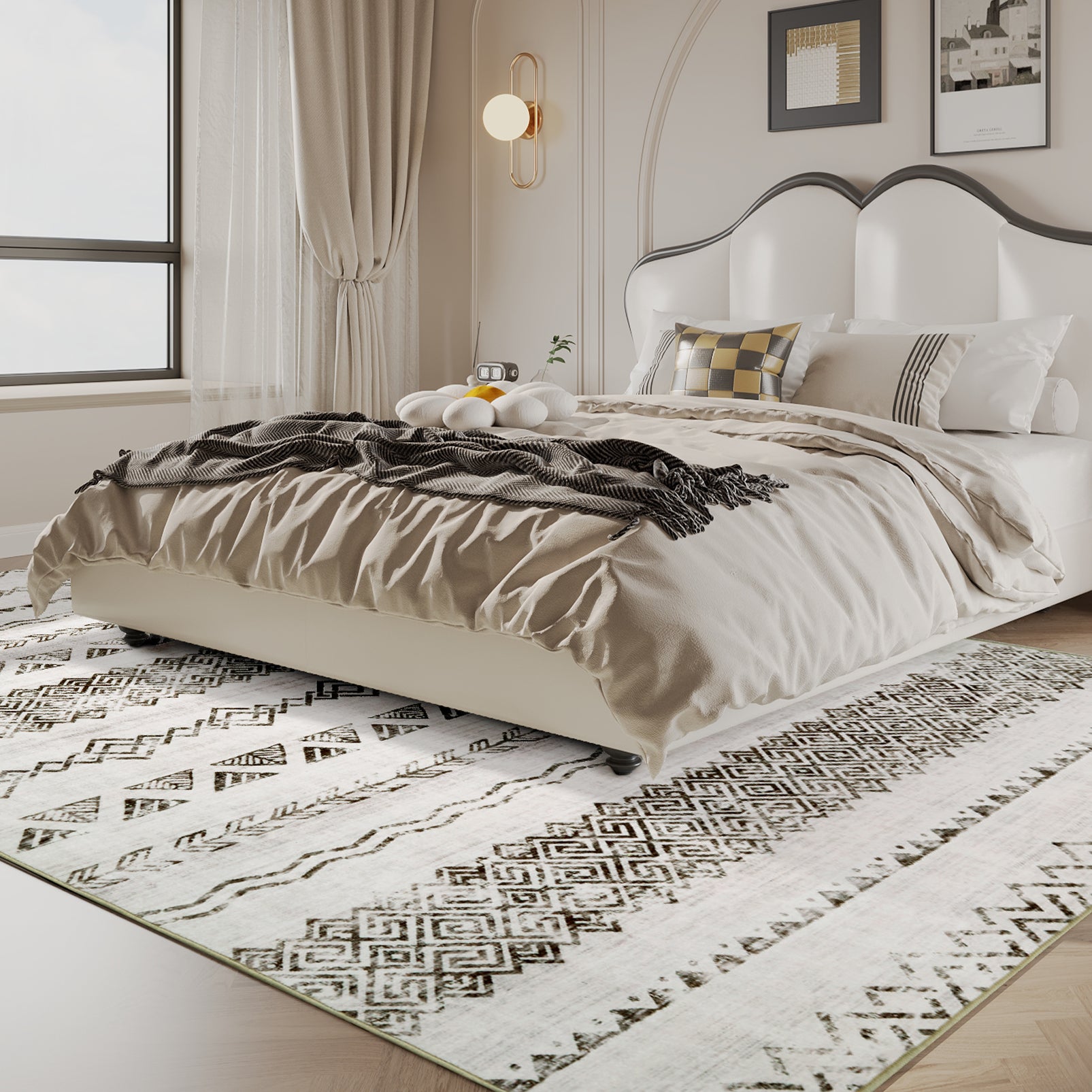 Tribal Living Room Area Rug - Add Tribal Flair to Your Space – AUKOW